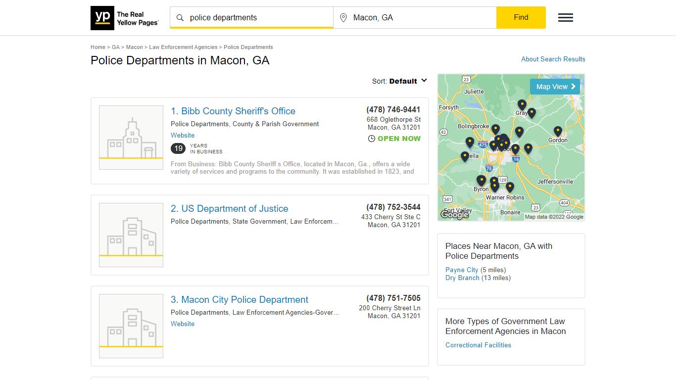 Best 27 Police Departments in Macon, GA with Reviews - YP.com